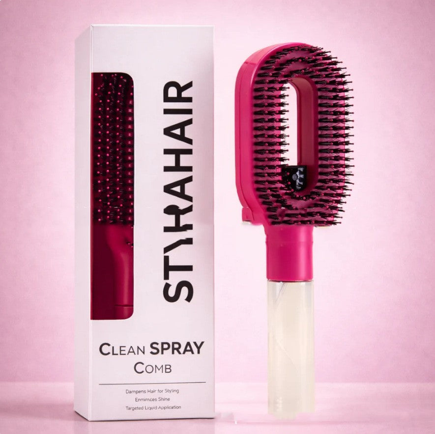 Mist Glide Straightening Comb A comb with spray bottle