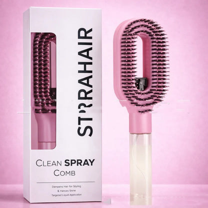 Mist Glide Straightening Comb A comb with spray bottle