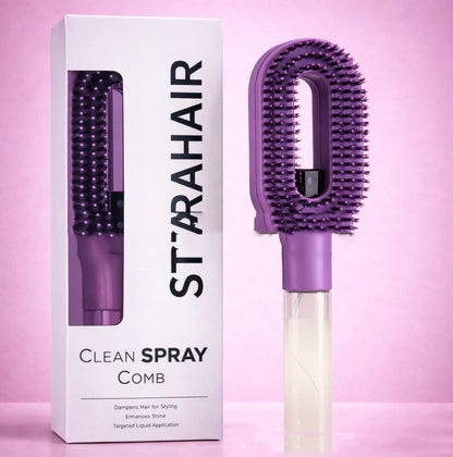 Mist Glide Straightening Comb A comb with spray bottle