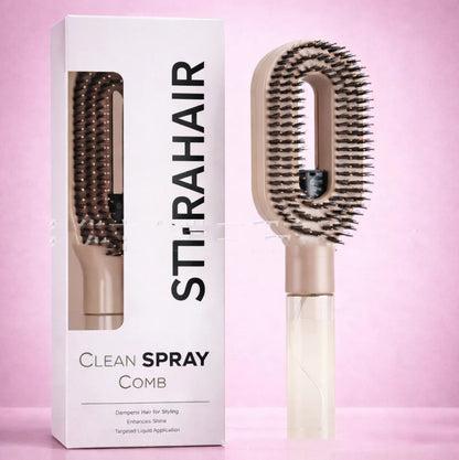 Mist Glide Straightening Comb A comb with spray bottle