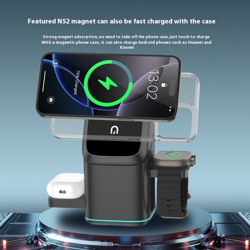 3-in-1 Magnetic Wireless Charging Stand